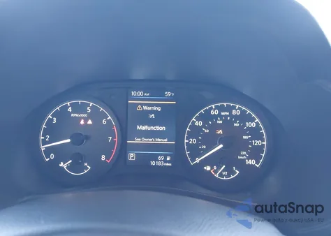 2025 Nissan Altima S from USA, damaged, VIN 1N4BL4BV7SN308620